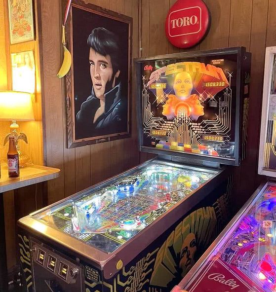 Déco vintage avec un flipper Bally Spectrum
