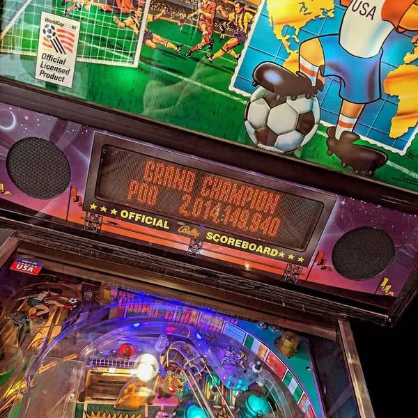 Flipper Dot matrix DMD Bally World Cup Soccer 94